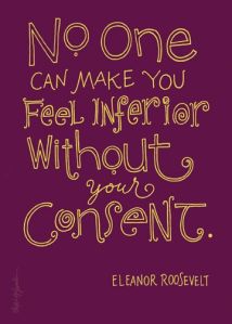 you are not inferior